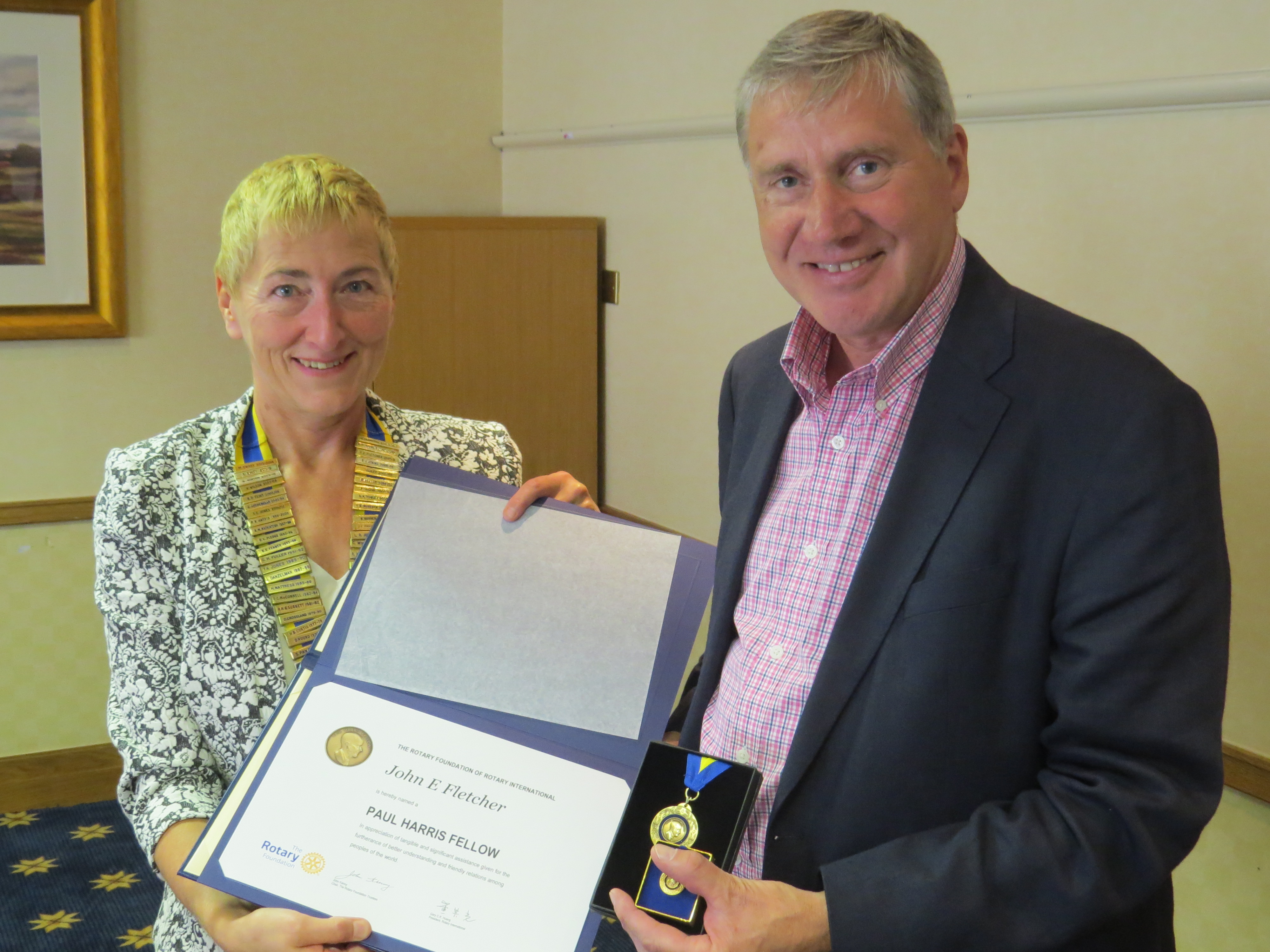 Rotary Club Of Warwick » Blog Archive » John Fletcher – PHF